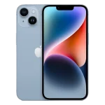 Celular iPhone 14 azul ambas caras