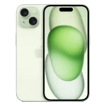 Celular iPhone 15 verde ambas caras
