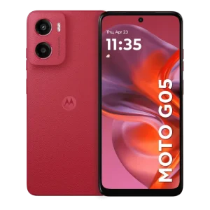 Celular Motorola Moto G05 Rojo
