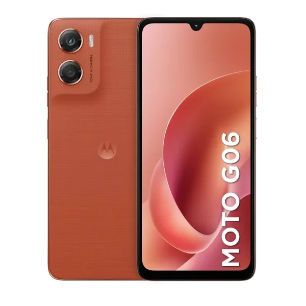 Celular Motorola Moto G06 Naranja
