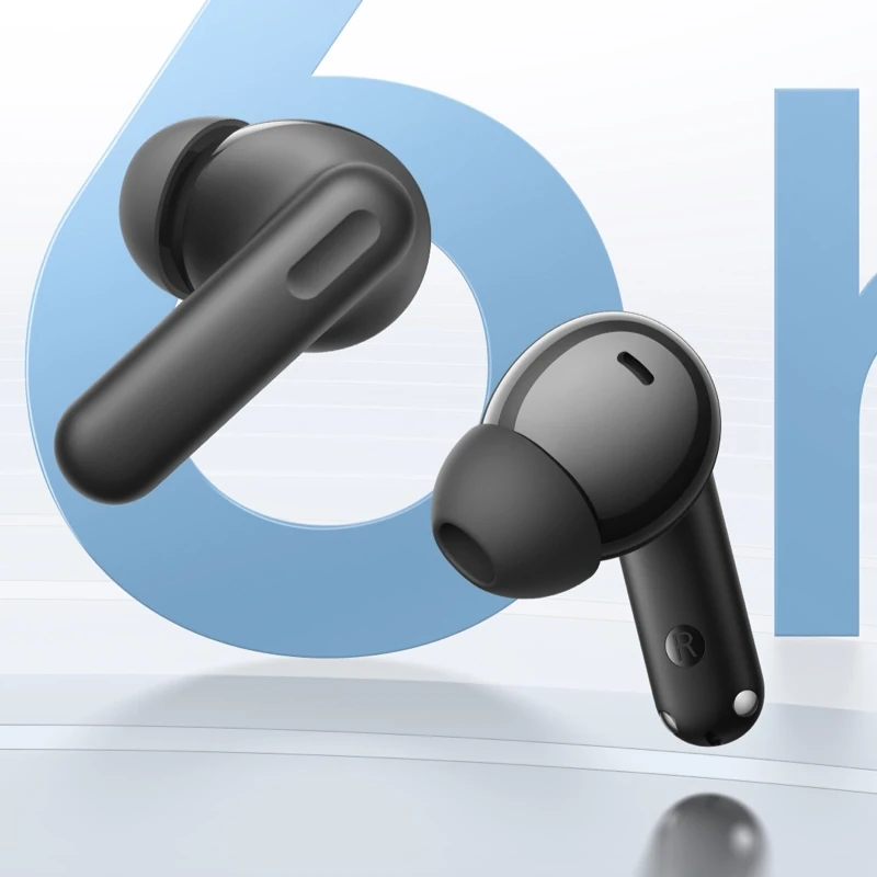 Audifonos Realme TechLife Buds Negro Imagen 2