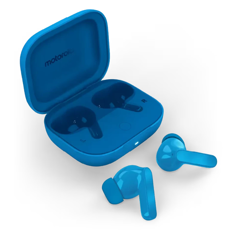Audifonos Motorola Moto Buds Bass Azul
